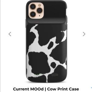 iPhone 13 Pro (Not Pro Max) Casely Cow Print Power 2.0 Charging Case. New In Box